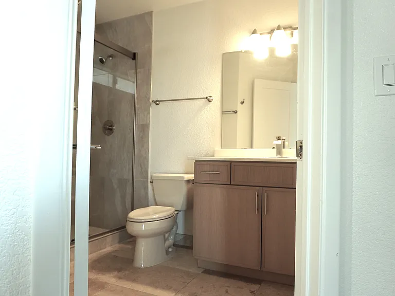 Primary bathroom. remodeled early 2025.