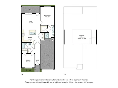 Floor plan Ginger
