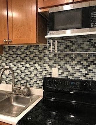 Flat Top Stove and New Microwave