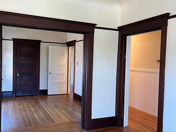View from Living room to hall and bedroom