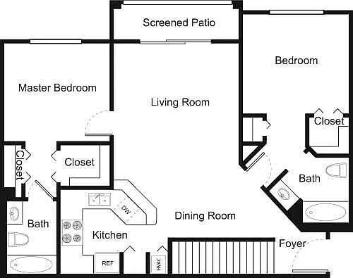 Floor plan B4 - 2E