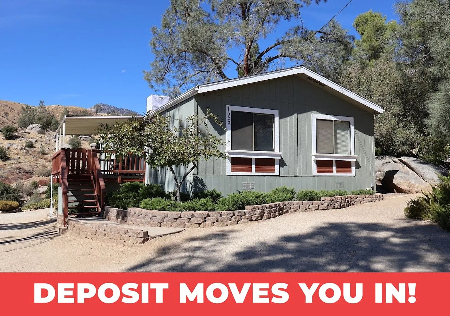 Charming 3-Bedroom, 2-Bath Home in Wofford Heights Deposit Moves You In! — Photo 1
