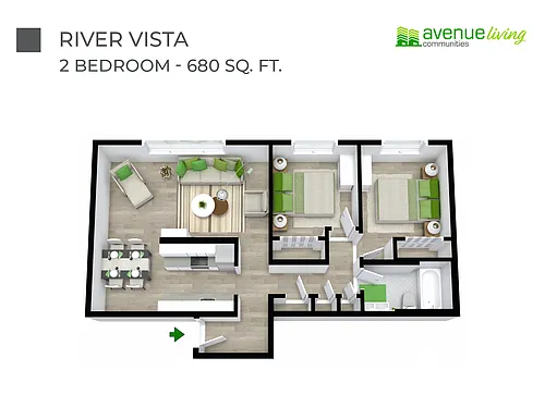 Floor plan 204