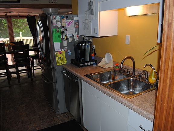 Kitchen view from living roo