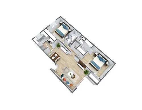 Floor plan 2X1