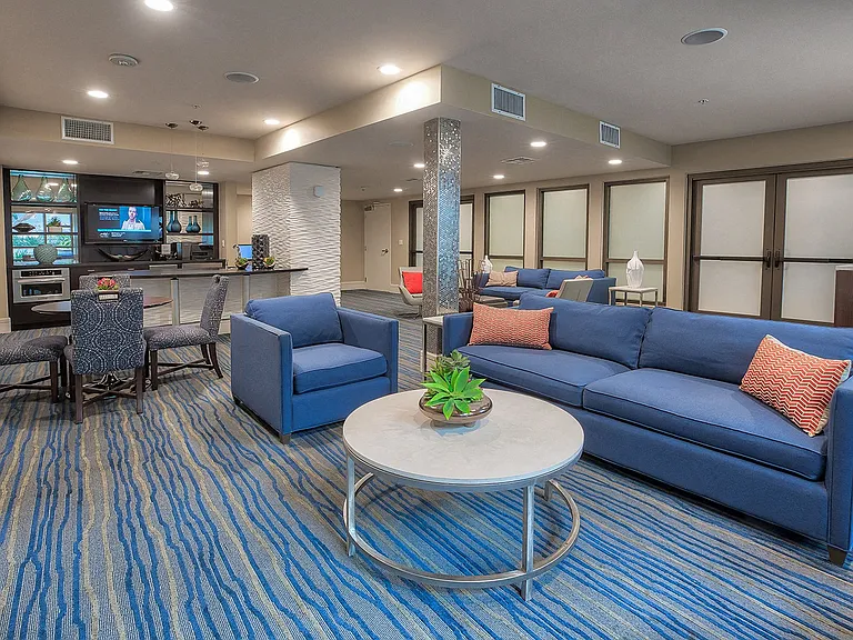 Entertain family and friends in the resident lounge
