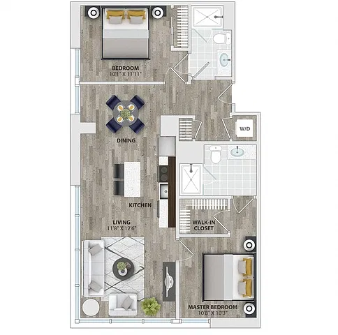 Floor plan 2B4