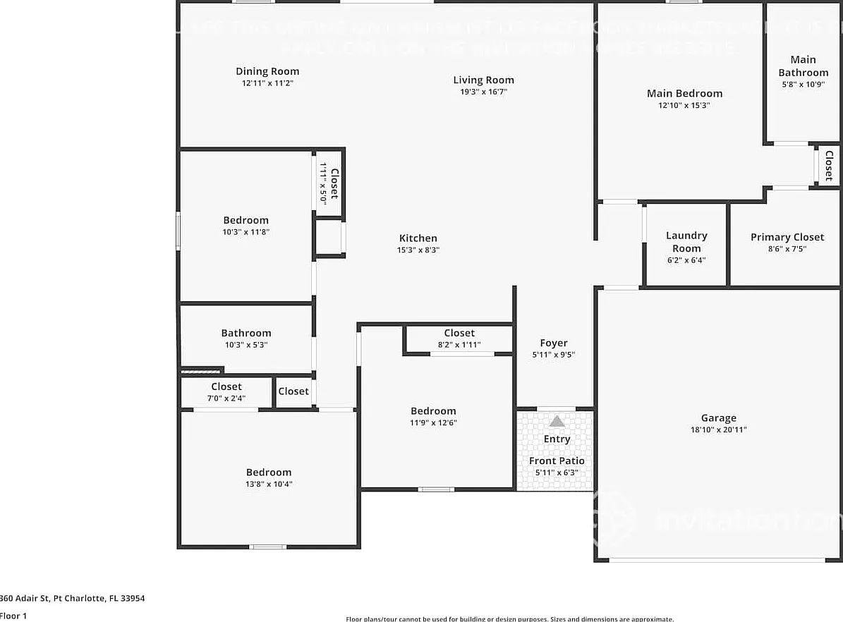 360 Adair St Port Charlotte, FL 33954 — Photo 2