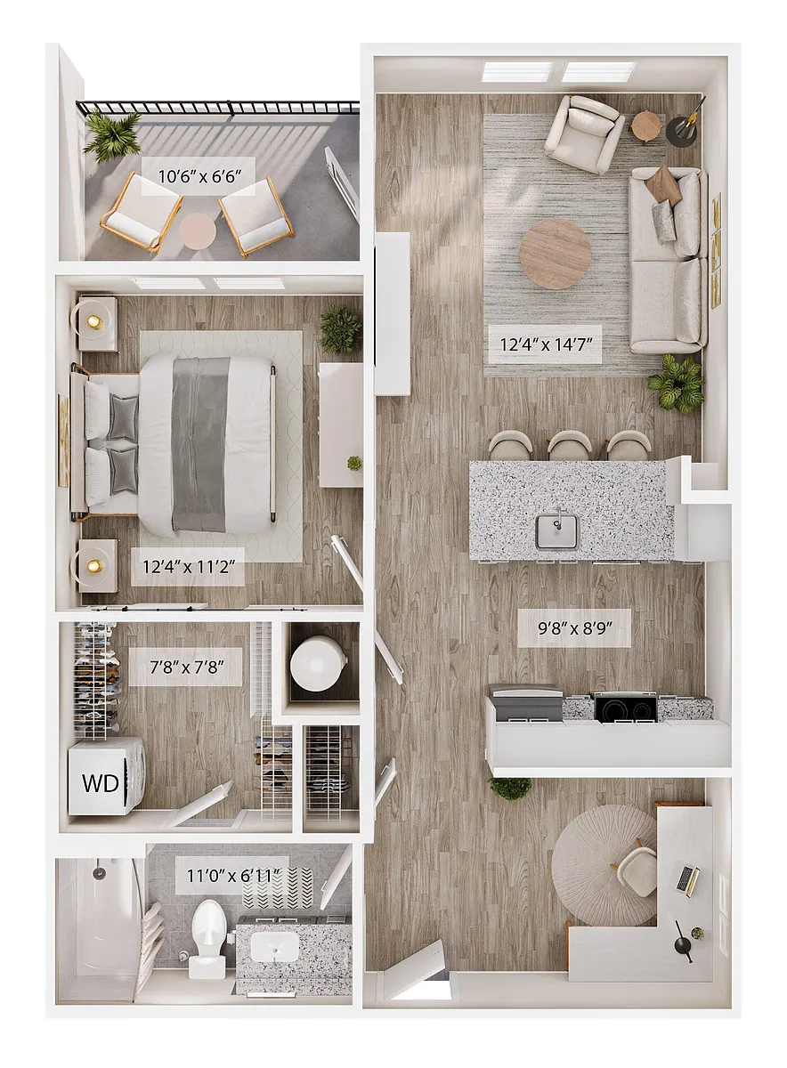 Floor plan The Pilsner