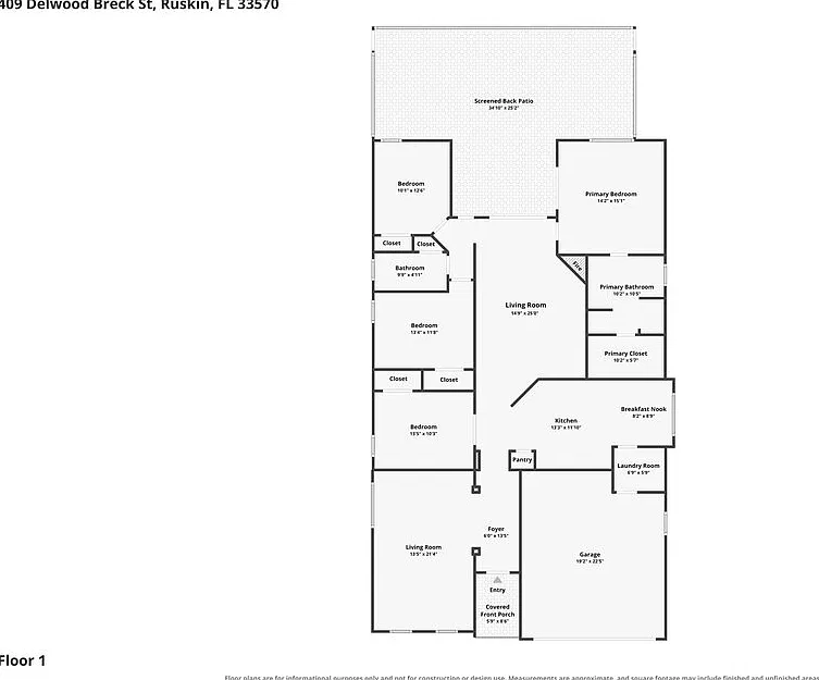 4 bed, 2.0 bath, 2110 sqft, $2,230 — Photo 2