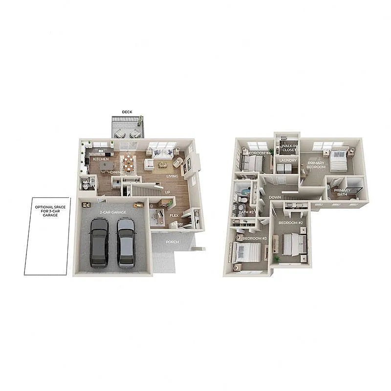 Floor plan Canvasback - 3 Car Garage