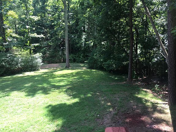 Private back yard