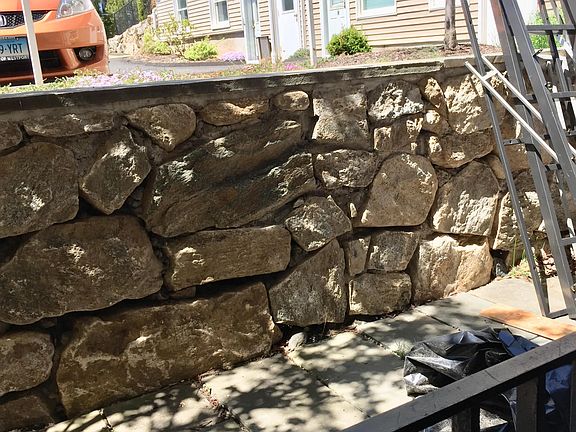 charming Stone patio area off studio  