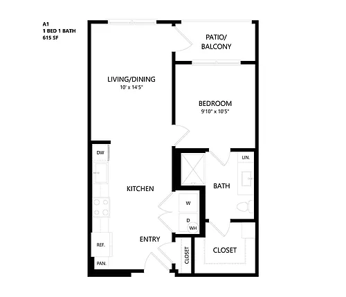 Floor plan A1