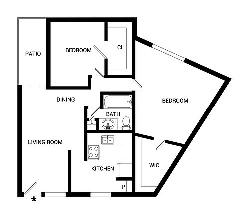 Floor plan Cinder