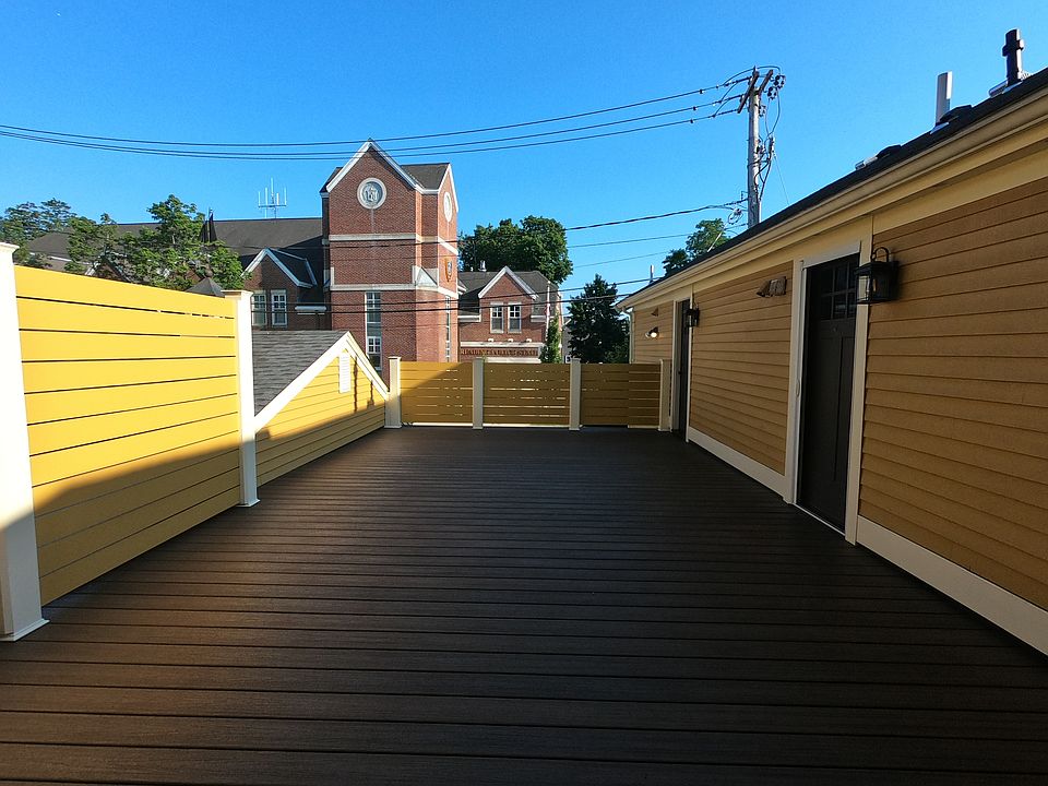 Private and spacious deck shared by only two units.