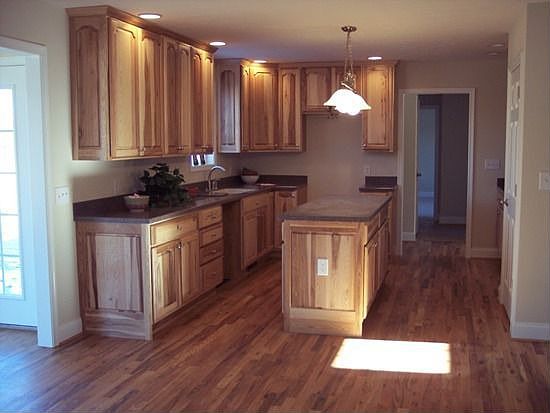 Kitchen with Hickory Cabinets