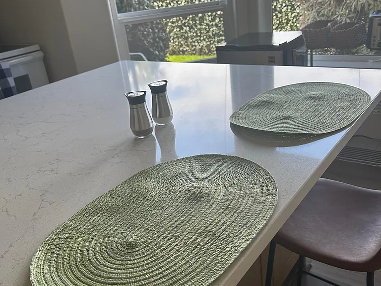 Kitchen island seating.