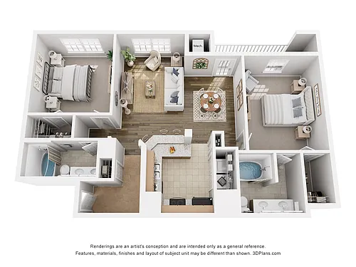 Floor plan Hubble