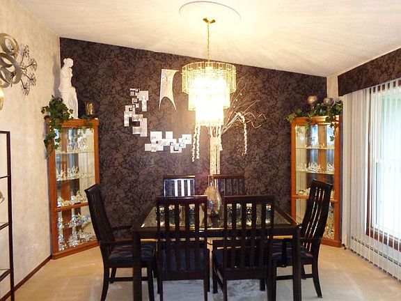 Formal dining room off the living room.