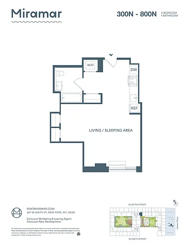Floor plan 300N-800N