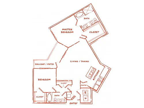 Floor plan B8