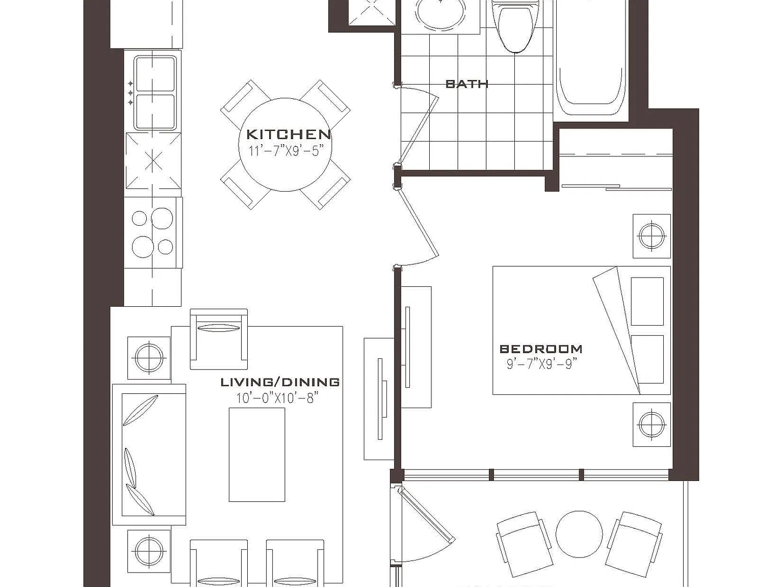 1 bed, $2,200 — Photo 2
