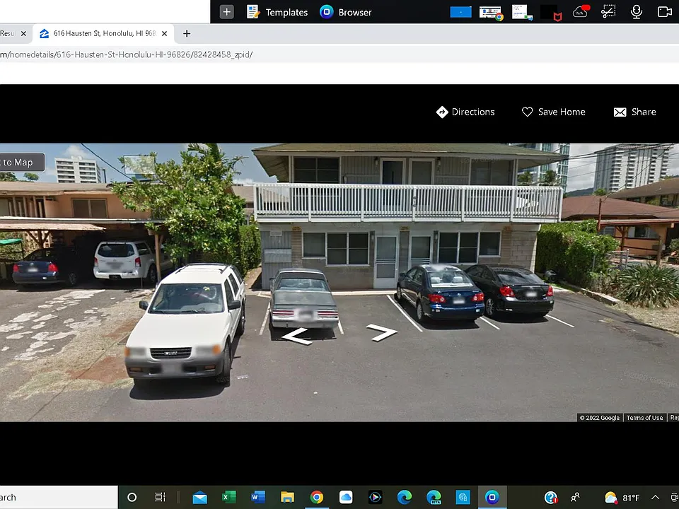Front of building. Unit is bottom right.