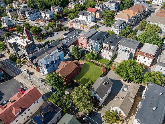 Drove view of property which is three doors down from Barnaby's Castle on Broadway