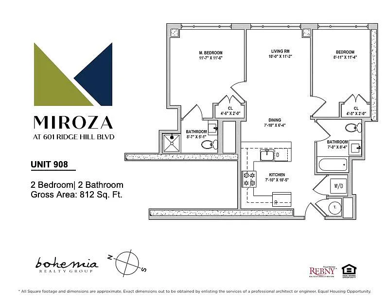 Floor plan 2br 08 Line