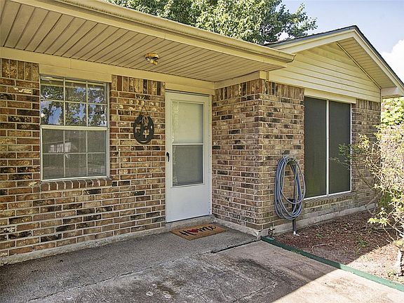 A lovely entry to the front porch of the home is very inviting for your guests.