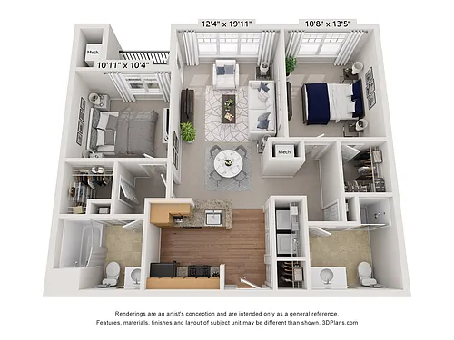 Floor plan B2