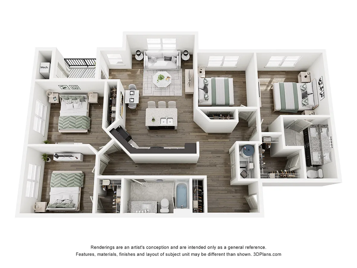 Floor plan D1