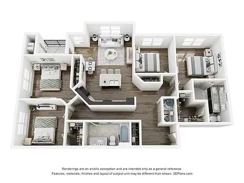Floor plan D1
