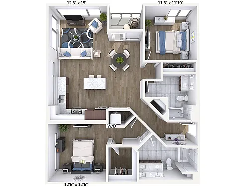 Floor plan B9-1274-Sig-1