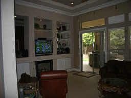 Huge family room with Fireplace Entertainment Center