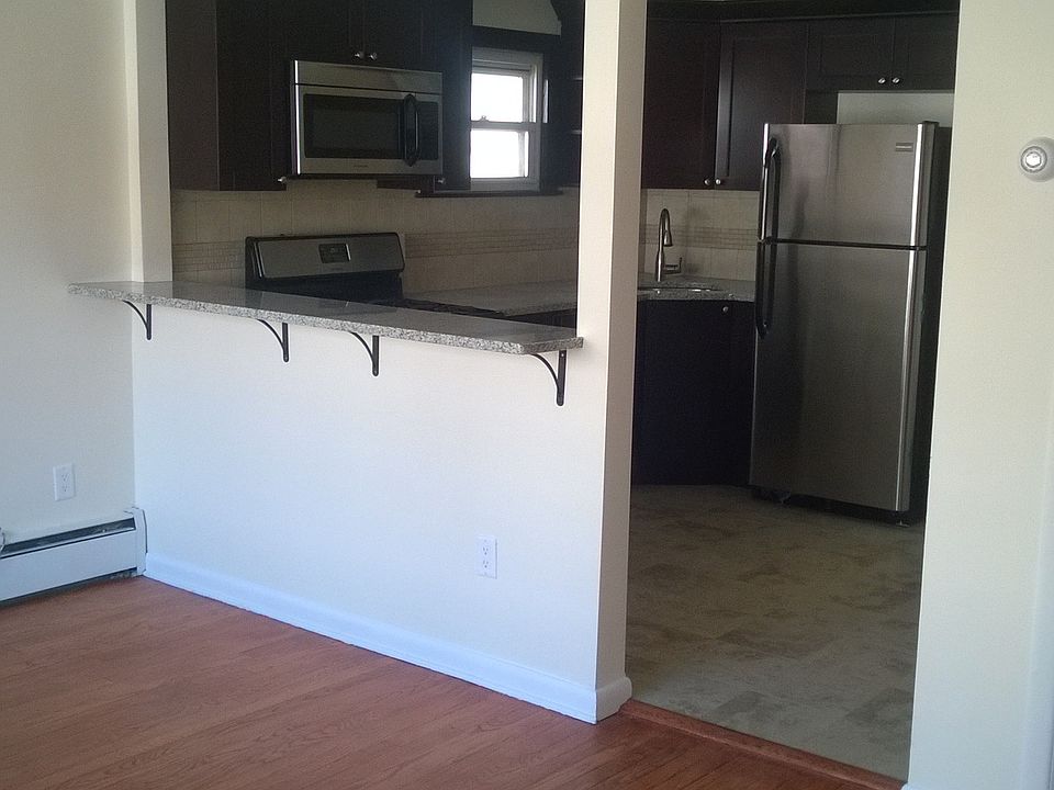 Living room and kitchen