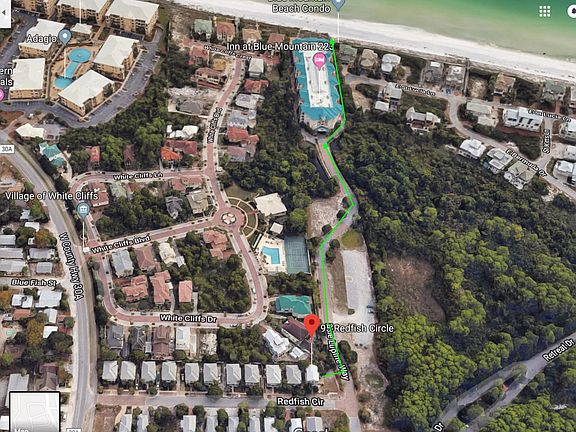 Overview map 95 Redfish