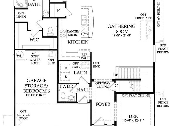 Floorplan Downstairs