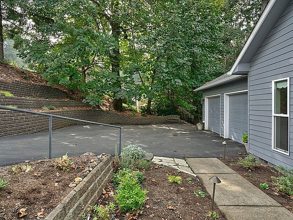 Bottom of the driveway