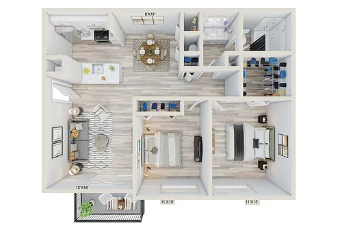 Floor plan B1r