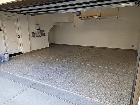 2 car garage with storage space