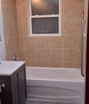 New floor and fixtures