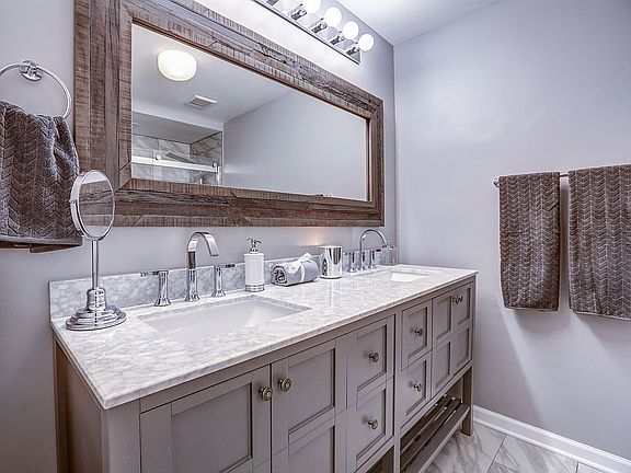 Custom, high-end master bath