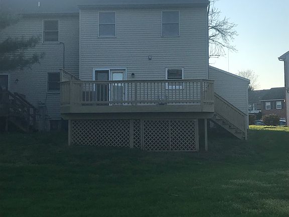 Spacious back yard