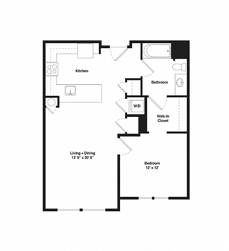 Floor plan 1B2