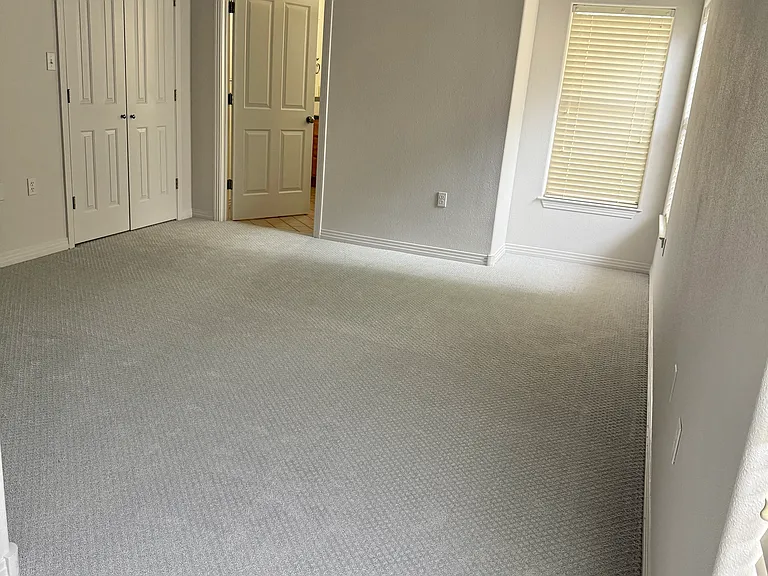 DREAMY MASTER BEDROOM WITH TWO WALK IN CLOSETS AND PRIVATE BATHROOM.
