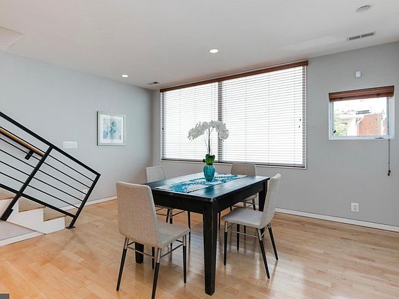 dining room staged