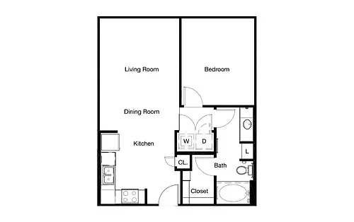 Floor plan A1C