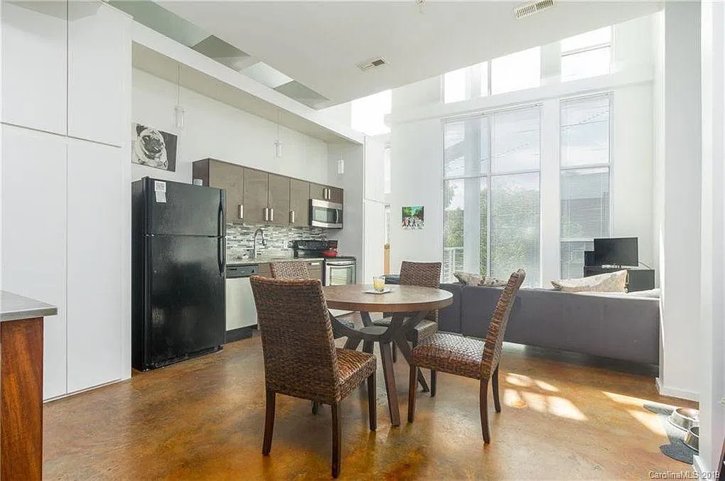 Plenty of dining and living space.